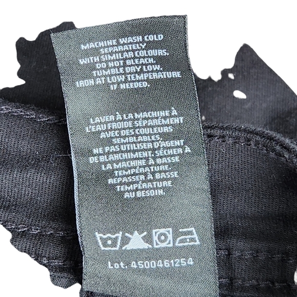 Buffalo David Bitton  Sarcher black slim straight stretch extensible pants - Picture 7 of 10